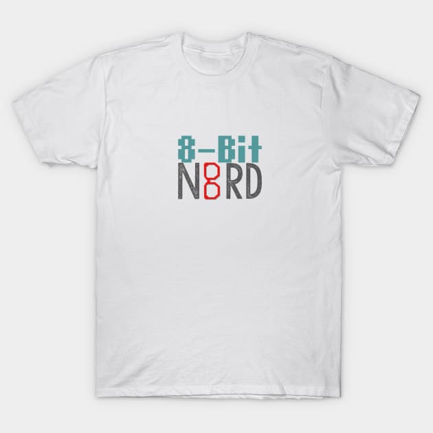 8-Bit Nerd T-Shirt by Serrah